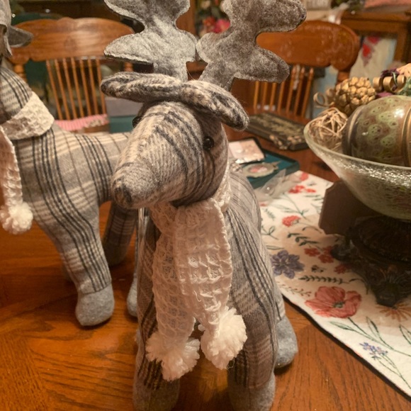 Flannel plush Reindeer Set of 2 🦌 - Picture 5 of 9